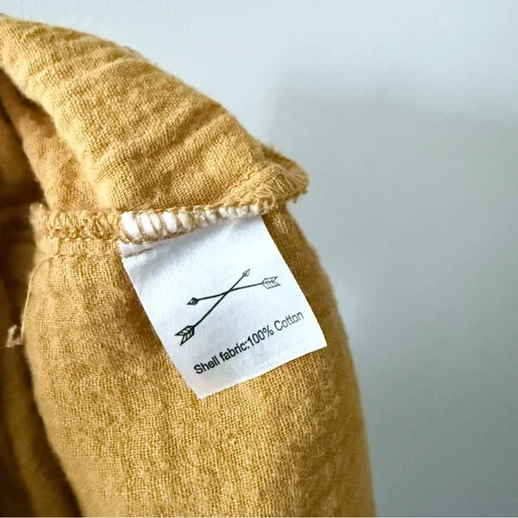 Rylee + Cru Saffron Seeds Print Bridgette Jumpsuit Size S - Picture 6 of 6